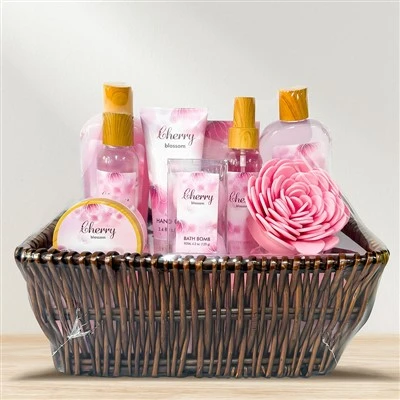 Cherry Flavored Bath Gift Set