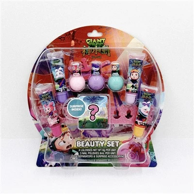 Lip Gloss Nail Polish Set